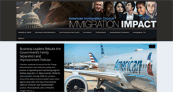 Desktop Screenshot of immigrationimpact.com